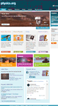Mobile Screenshot of physics.org